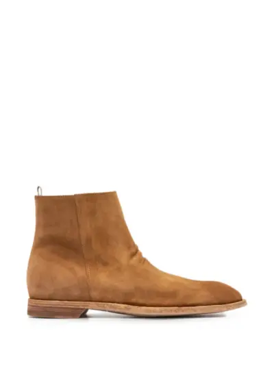 Officine Creative Sound suede boots - Brown
