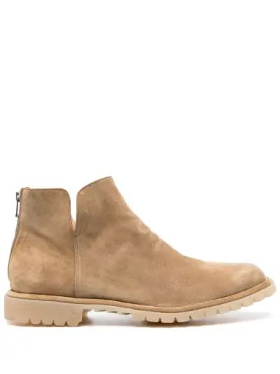 Officine Creative Spectacular suede boots - Brown