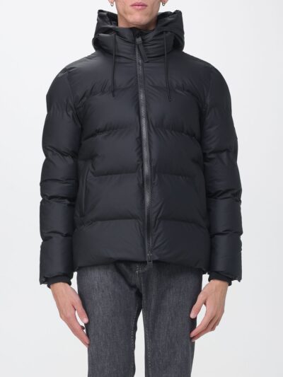 RAINS Alta Short Quilted Puffer Jacket with Hood, Water-Repellent and Windproof