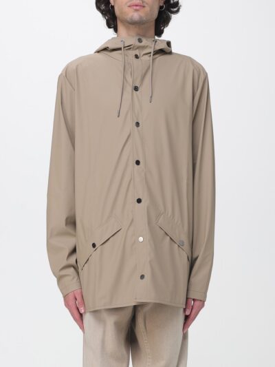 RAINS Hooded Waterproof Jacket in Recycled Technical Fabric