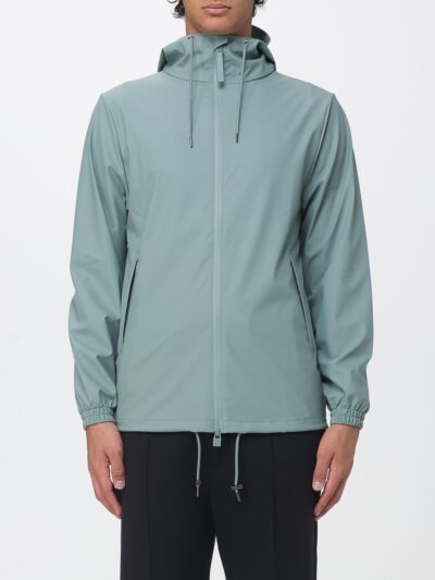 RAINS Storm Breaker Hooded Windbreaker Jacket in Recycled Technical Fabric