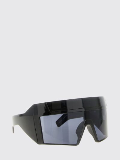 RICK OWENS Rev Shiny Acetate Shield Sunglasses