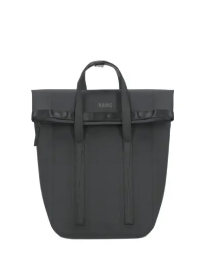 Rains Deep Water roll-top tote backpack - Black
