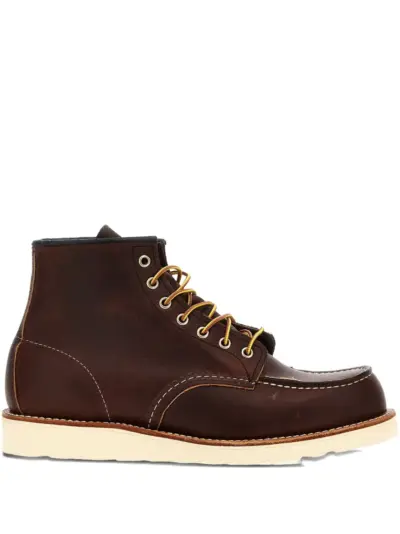 Red Wing Shoes Classic Moc® contrast-stitching boots - Brown