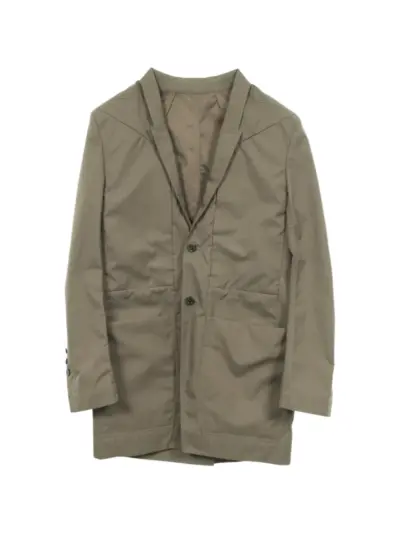 Rick Owens 2010s Lido single-breasted jacket - Neutrals