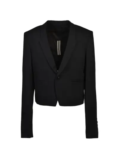 Rick Owens Alice buckle-strap jacket - Black