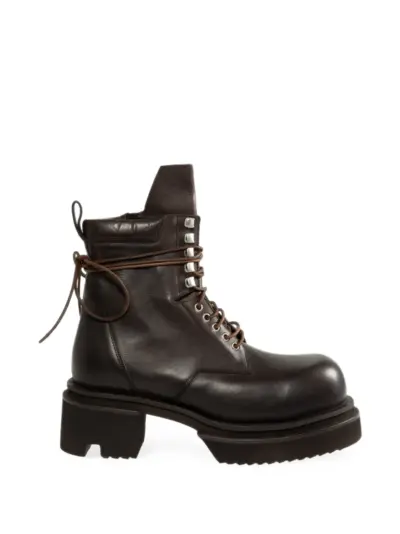 Rick Owens Army Bogun boots - Brown