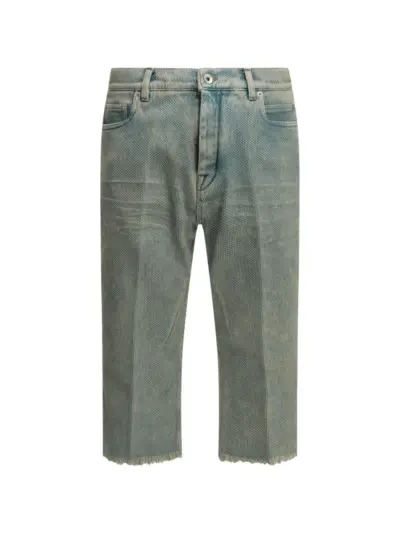 Rick Owens Bolan Cutoffs jeans - Blue