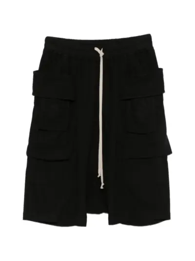 Rick Owens DRKSHDW Creatch Cargo Pods shorts - Black