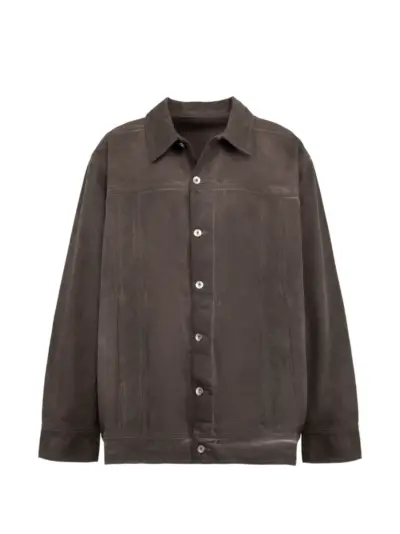 Rick Owens DRKSHDW Jumbo Worker denim jacket - Brown