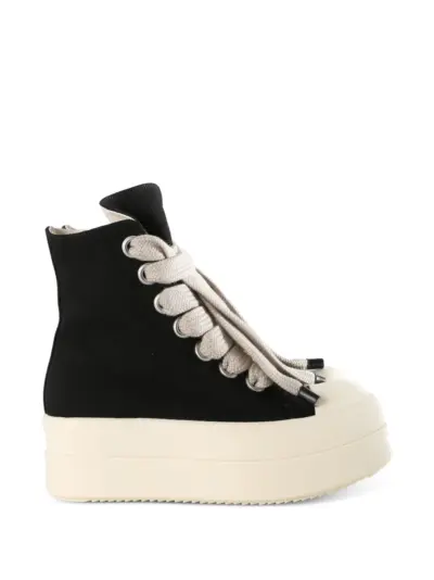 Rick Owens DRKSHDW Jumbolace high-top sneakers - Black