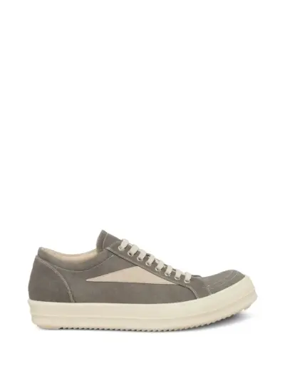 Rick Owens DRKSHDW Lido distressed denim sneakers - Grey