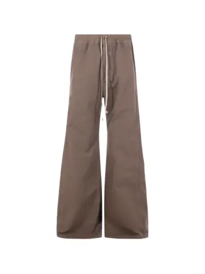 Rick Owens DRKSHDW Pusher drawstring-waist wide-leg trousers - Brown