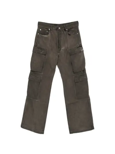 Rick Owens DRKSHDW belt-loop faded-effect jeans - Grey