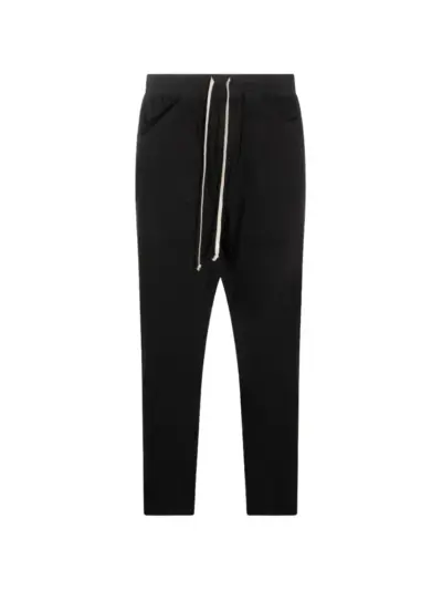 Rick Owens DRKSHDW drawstring drop-crotch trousers - Black