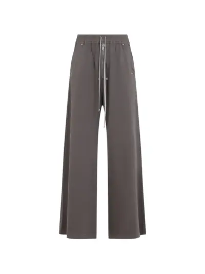 Rick Owens DRKSHDW drawstring wide-leg trousers - Grey