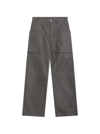 Rick Owens DRKSHDW mid-rise cargo trousers - Grey