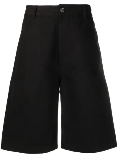 Rick Owens DRKSHDW wide leg bermuda shorts - Black