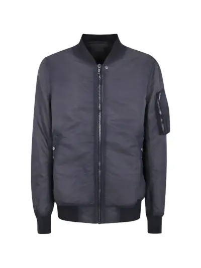 Rick Owens DRKSHDW zip-fastening bomber jacket - Grey