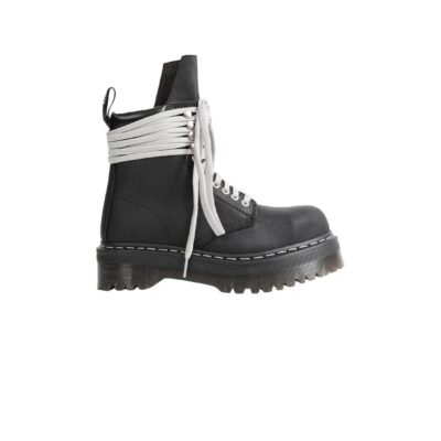 Rick Owens Dr. Martens x Rick Owens Quad Sole Steel Toe Boots