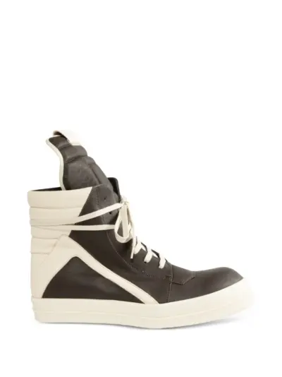 Rick Owens Geobasket high-top sneakers - Brown