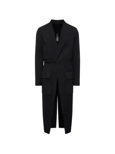 Rick Owens Lab coat - Black