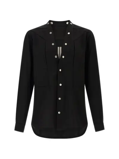 Rick Owens Larry Fogpocket shirt - Black