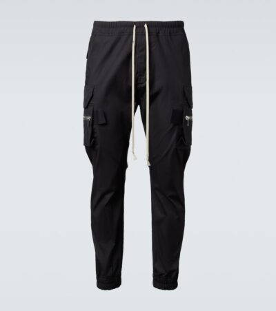 Rick Owens Mastodon cotton-blend poplin cargo pants