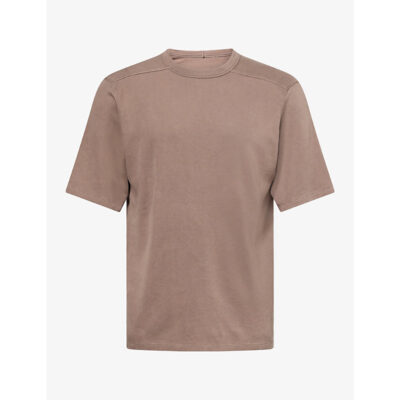 Rick Owens Mens Rick Owens Brad Short-Sleeve Cotton T-Shirt