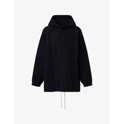 Rick Owens Mens Rick Owens Tour Hooded Cashmere Jacket