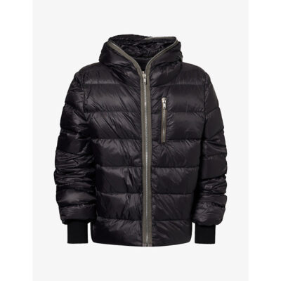 Rick Owens Mens Rick Owens Zip-Pocket Hooded Puffer Jacket