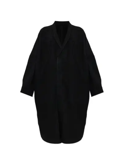 Rick Owens Poiret wool coat - Black