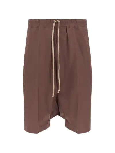 Rick Owens Rick S Pods low-crotch shorts - Brown