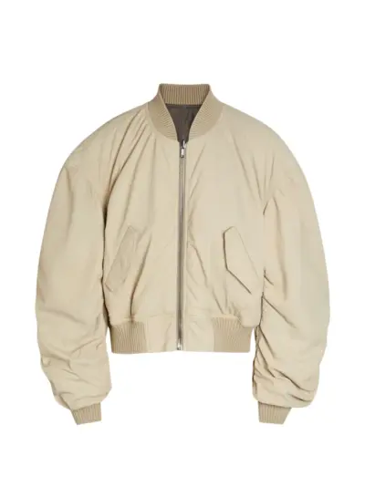 Rick Owens Secchia Flight Reversible bomber jacket - Neutrals