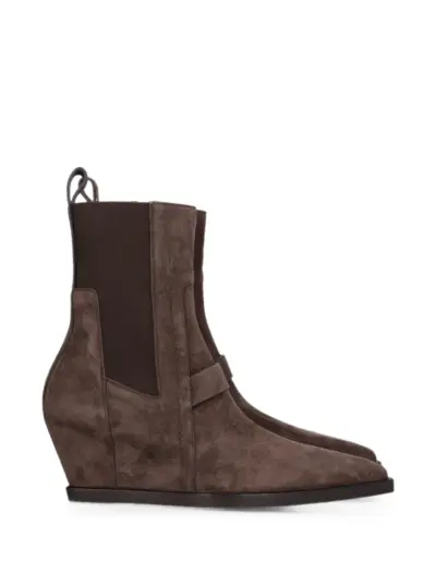 Rick Owens Sharp Wedge ankle boots - Brown