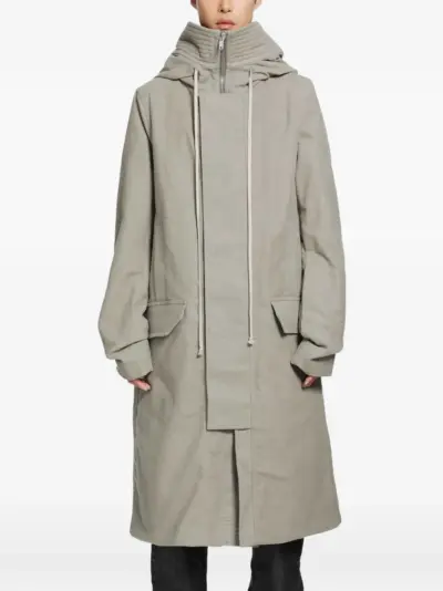 Rick Owens Tower Megaparka coat - Grey