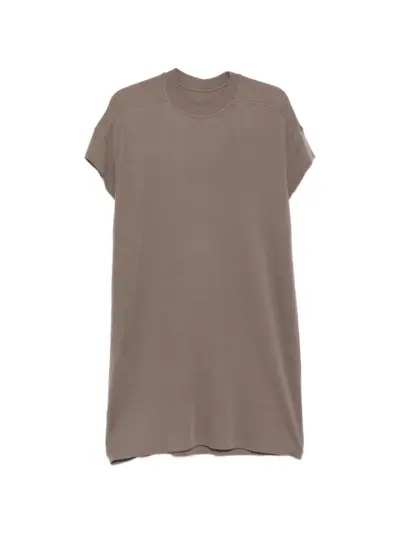 Rick Owens Tower S Jumbo SS T-shirt double cotton jersey - Brown
