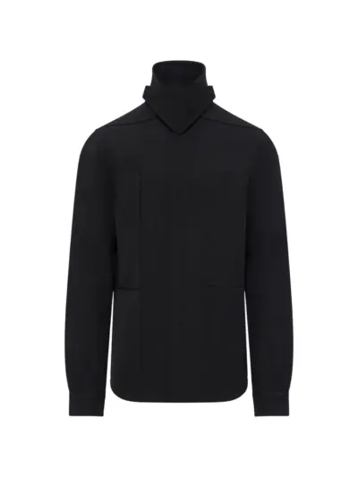 Rick Owens Tower wool shirt - Black