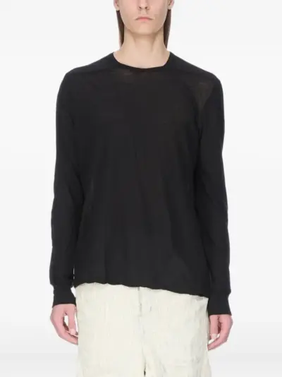 Rick Owens long-sleeve T-shirt - Black