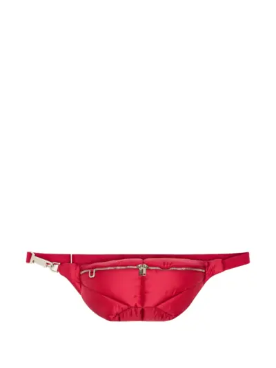 Rick Owens quilted belt bag - Red