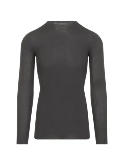 Rick Owens ribbed-knit sweater - Grey