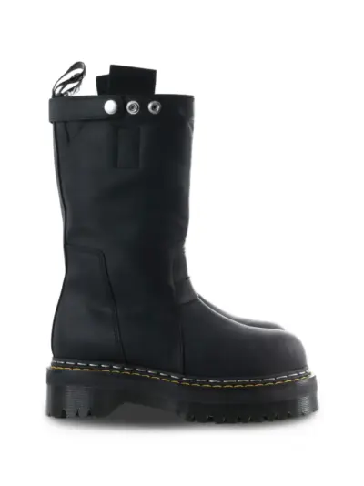Rick Owens x Dr Martens Quad sole pull on boots - Black