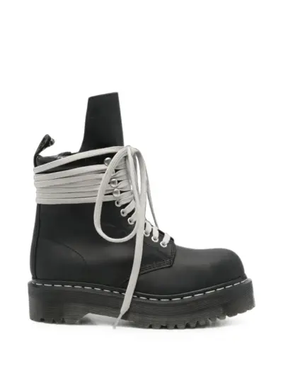 Rick Owens x Dr. Martens Quad Sole steel-toe boots - Black