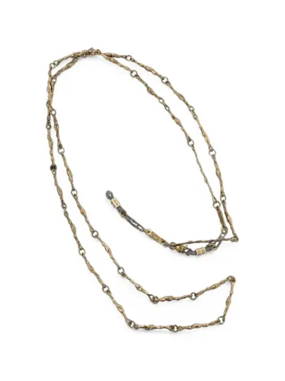Rigards x Ziggy Chen hammered glasses chain - Gold