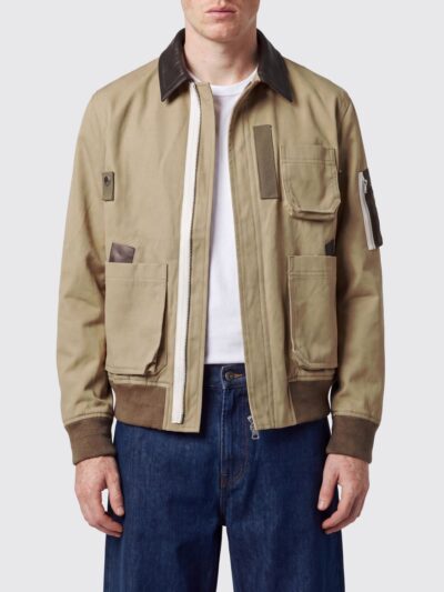 SACAI Jacket Men color Beige