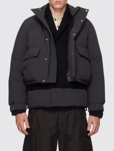 SACAI X CARHARTT WIP Quilted High-Neck Bomber Jacket in Polyester