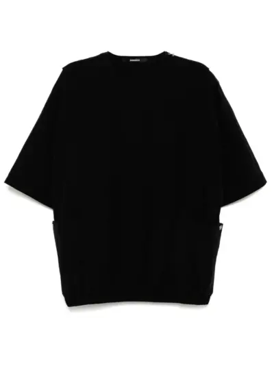 SONGZIO parachute cape T-shirt - Black