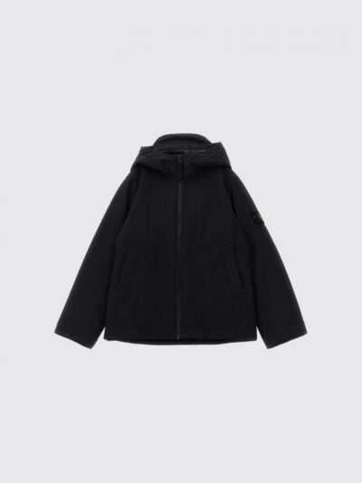 STONE ISLAND JUNIOR Jacket Kids color Black