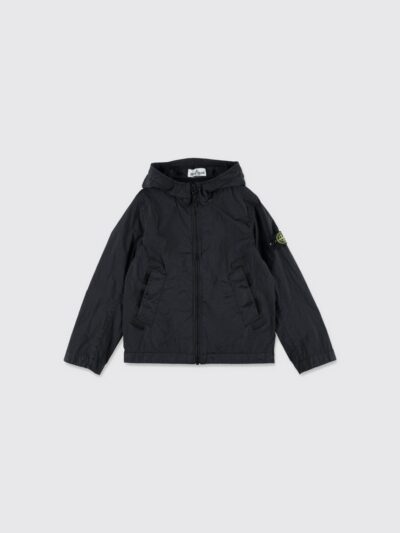STONE ISLAND JUNIOR Jacket Kids color Black