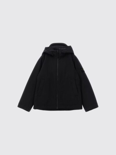 STONE ISLAND JUNIOR Jacket Kids color Black